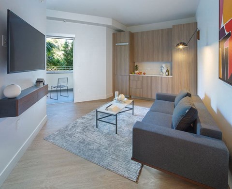 Floor plan for studio, 1 bath, 278 sqft
